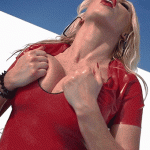 uwolnic cycki GIF - ostra blondynka pokazuje duze nagie cyce - seksowna gwiazda porno nago - Nikki Benz show big boobs nude - ecycki
